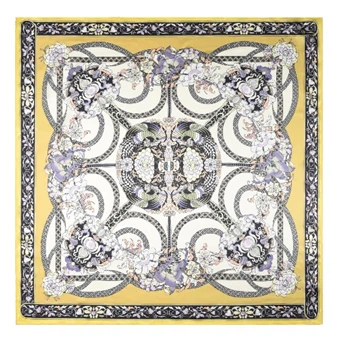 Εκτυπώστε 100% μεταξωτό μαντήλι